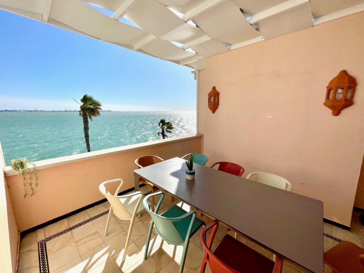 Gatu Villa Oceano Frente Al Mar En Puerto Sherry " Preferente Mayores De 25 Anos Y Familias " El Puerto de Santa María Extérieur photo