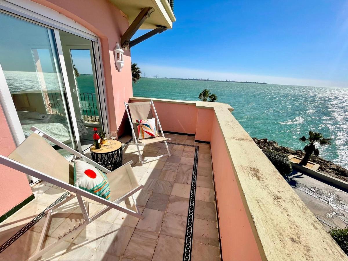 Gatu Villa Oceano Frente Al Mar En Puerto Sherry " Preferente Mayores De 25 Anos Y Familias " El Puerto de Santa María Extérieur photo